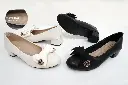 MA39 - Bow-Accent Low Heels