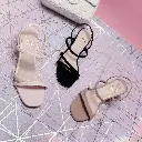 D02 - Strappy Block Heels