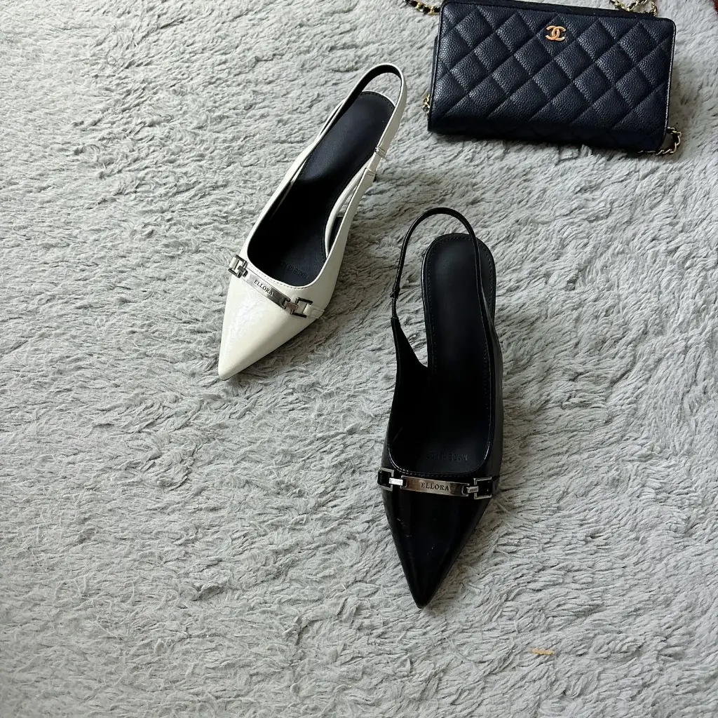 EL1 - Slingback Patent Pumps