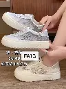 FA13 - Lace-Panel Sneakers