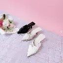 T098536 - Crystal-Knot Pointed Heels