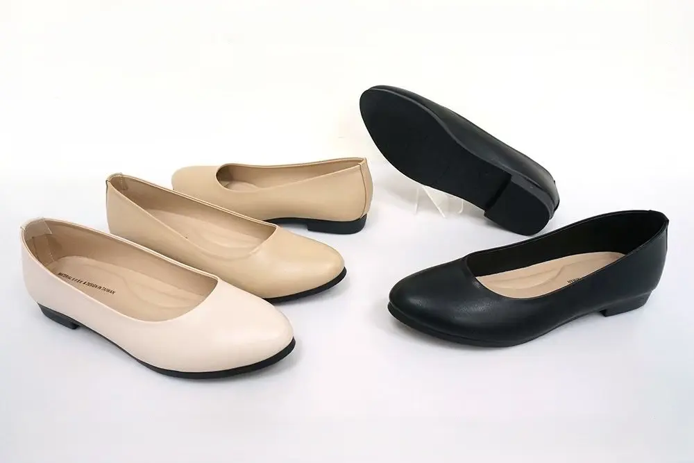 T5481 - Rounded-Toe Low Flats