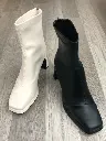 TT3 - Square-Toe Ankle Boots