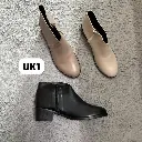UK1 - Side-Zip Ankle Boots