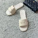 MA46 - Embossed Strap Slide Slippers