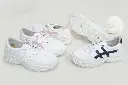 T53200 - Striped Chunky Sole Sneakers