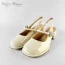 MCD009 - Mirror Gloss Mary Jane Block Heel