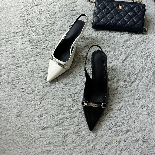 EL1 - Slingback Patent Pumps