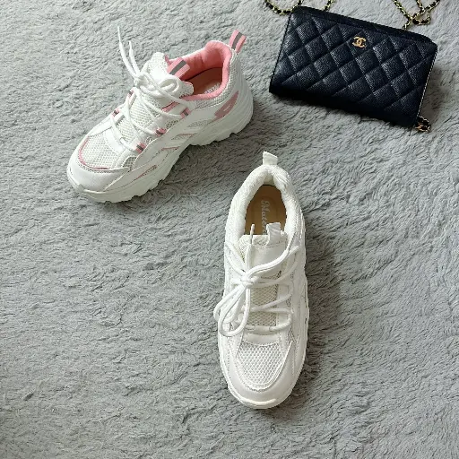 MA40 - Mesh Panel Chunky Sneakers