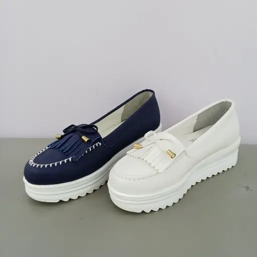 SAN01 - Fringe-Tassel Platform Loafers
