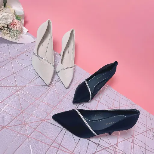 T213-61 - Luxe Pointed Toe Heels