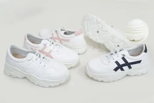 T53200 - Striped Chunky Sole Sneakers