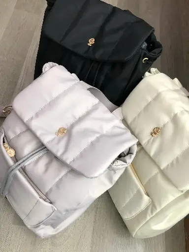 Luxe Quilted Everyday Backpack