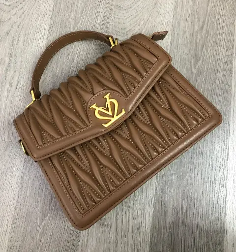 Luxe Quilted Leather Handbag