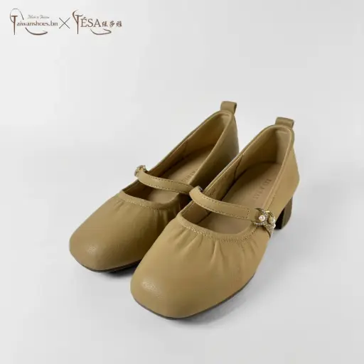 XYX001 - Mary Jane Block Heel